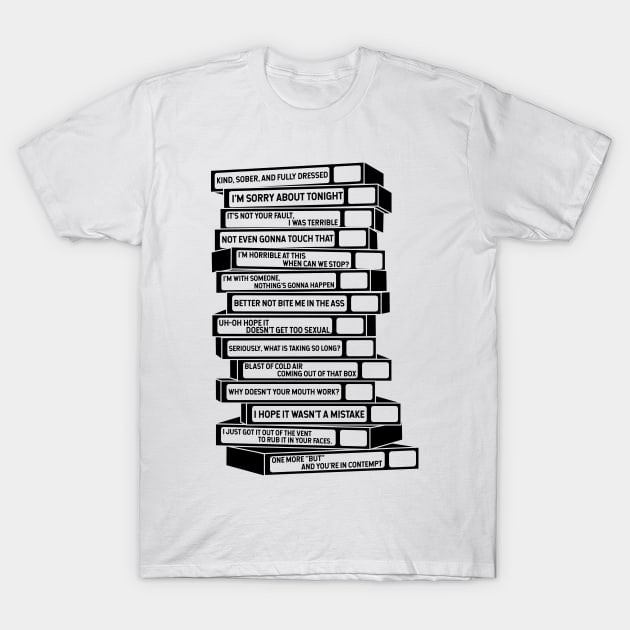 Brooklyn 99 Sex Tapes T-Shirt by KsuAnn